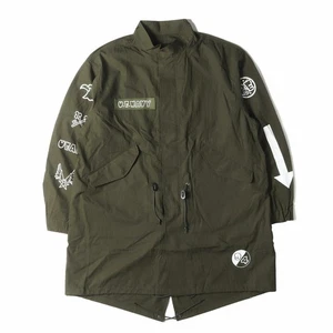 UNIFORM EXPERIMENT Coat Size: 3 24SS Multi Print C N Tassar Mod Used BEEG-0 - Picture 1 of 8