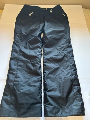 Женский размер 14 черный лыж сноуборда брюки Aqua Guard изолированный путешествий горнолыжный курорт - Изображение 1 из 4