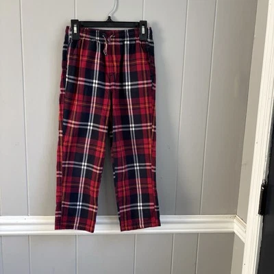 Wes and Willy 经典蓝色格子男孩睡衣裤。 S码 — 第 1/4 张图片