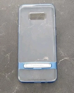 Goospery Dream Stand Bumber Case Clear/Blue For Samsung Galaxy S8+ S8 Plus Cover - Picture 1 of 2