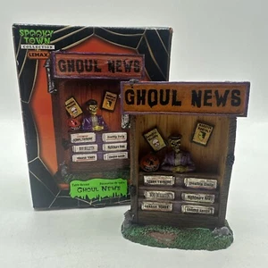 Lemax Spooky Town Collection Ghoul News Originalverpackt - RAR Rarität - Nr# 93731 - Bild 1 von 13