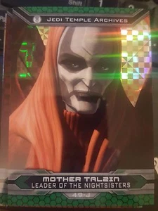 2015 Star Wars Chrome Perspectives JS #49J Mother Talzin X-Fractor 34/99 - Imagen 1 de 1