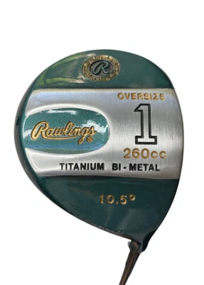 Driver Rawlings Titanium Bi-Metal 260cc #1 10,5* bajo par grafito diestro verde Foto 1 de 4