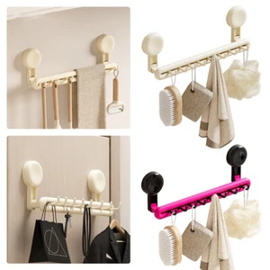 Towel Rack No Drilling Towel Hanging Pole Bathroom Accessories - Picture 1 of 10