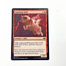 MTG Lightning Wolf Innistrad: Crimson Vow 168/277 Regular Common. M/NM.