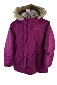 CRAGHOPPERS Purple Parka Coat size 11-12 Girls Winter Jacket Casual Outdoors - Picture 1 of 11