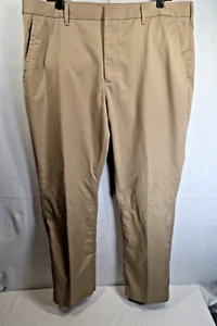 Bonobos Men Size 38x30 Wednesday Athletic Khaki Pants Business Casual Flat Front - Picture 1 of 9