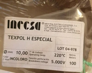 (€ 3.30/m) 1.0m Texpol H special 10.0mm colorless * NEW * - Picture 1 of 3