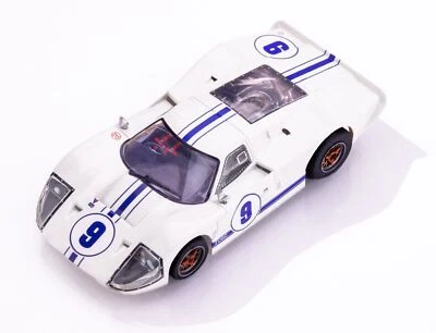 AFX Ford GT40 Mark IV #9 White Slot Car - image 1 of 4