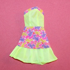Robe jaune poupée Sindy vintage - Photo 1/2