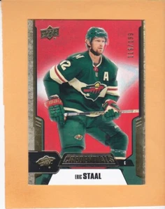 ERIC STAAL #14 2019-20 UPPER DECK CREDENTIALS RED SP 199 MINNESOTA WILD NM-MT - Picture 1 of 2