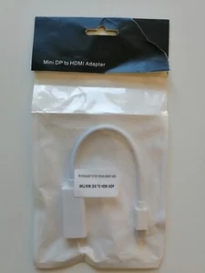 Mini DP DISPLAY PORT to HDMI CABLE - Photo 1/2