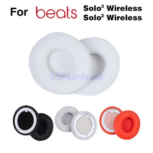 2x Ear Pad Cushion Replacement For Beats Dre Solo 2 Solo 3 Wireless / Wired - Picture 1 of 92