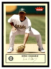 2005 Fleer Tradition #176 ERIC CHAVEZ Oakland Athletics