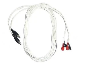 ^pz Fili cavetti per Elettrodi Rca Clip elettrostimolatore Beautycenter Biosan - Imagen 1 de 1
