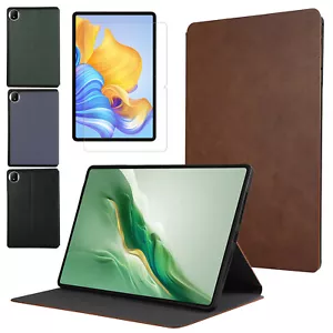 PU Leather Shockproof Protective Case Cover For Honor Magic Pad 2 12.3" Tablet - Picture 1 of 25