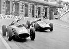 Phil Hill & Bruce McLaren, 1960 Monaco Grand Prix, 7 x 5 Photo
