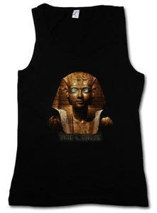 ÄGYPTEN PHARAO VINTAGE TANK TOP WESTE - Anubis Nofretete Echnaton Sphinx Mummy Seth - Bild 1 von 1