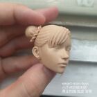 Unpainted 1/6 Little Girl Chunli Head Sculpt Fit 12'' PH Action Figure Body Toys
