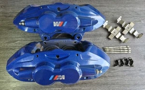 BMW F80 M2 M3 M4 Brembo Blue Brake Performance Calipers 380mm 370mm E90 E91 F30 - Picture 1 of 10