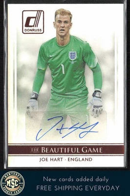 Joe Hart 2015 Donruss The Beautiful Game Signatures AU #BG-JH England - Image 1 of 2