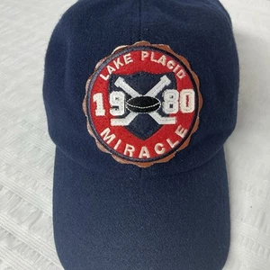 "Miracle On Ice" Lake Placid 1980 USA Hockey Cap USA 4 USSR 3 Vintage Hat - Picture 1 of 11