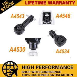 4Pcs Engine Motor & Trans Mount Kit for Honda Civic 2006-2010 1.8L Auto Trans - Picture 1 of 19