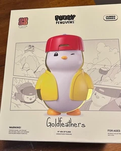 Figura Coleccionable Vinilo Plumas Doradas Pudgy Penguins LE #/600 NUEVO - Imagen 1 de 3