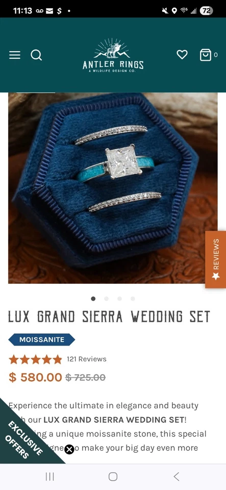 Anillos de boda Lux Grand Sierra Foto 1 de 4