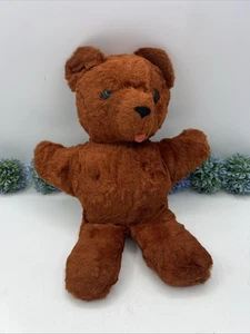 Douglas Cuddle Toys orsacchiotto peluche vintage da collezione marrone triturato - Foto 1 di 12