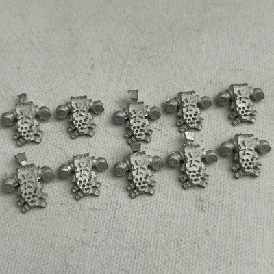 Warhammer 40k Classic METAL Black Templars Backpacks 10-Pack Squad Packs OOP - Image 1 of 4