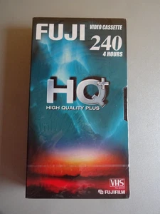 Fuji 240 HQ+ VHS Leerkassette OVP in Folie NEU - Bild 1 von 3