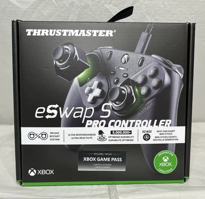 Thrustmaster 4460225 eSwap S Pro Controller Black XBOX Series X/S XBOX ONE - NEW - Image 1 of 4