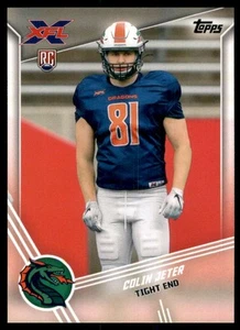 Colin Jeter 2020 Topps Xfl #48 131391 Football Card RC - Picture 1 of 2