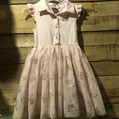 Pink Violet Dress 6t Pink - Image 1 of 4