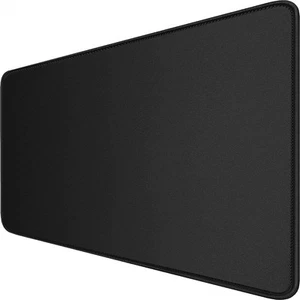 Large Extended Gaming Mouse Pad with Stitched 31.5L x 15.6W inches, Black - Afbeelding 1 van 7