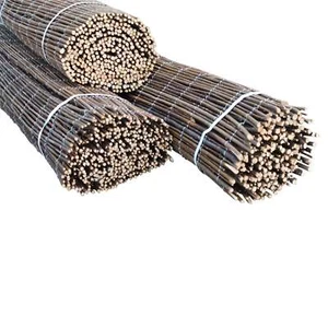 Weidenzaun Weidenmatte Blickschutz 100x500cm ABVERKAUF Sichtschutz Windschutz - Bild 1 von 6