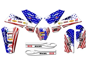 Kit de gráficos Senge 2006-2012 SX 85 MERICA EE. UU. compatible con KTM - Imagen 1 de 10