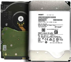 HGST Ultrastar He10 10TB SATA 6Gb/s 7200 3.5" Enterprise HDD - HUH721010ALE604 - Afbeelding 1 van 5