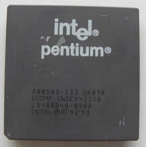 CPU, INTEL PENTIUM A80502-133 SK908 - Afbeelding 1 van 2
