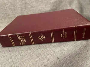 NIV Classics Devotional Bible Zondervan, 1996 Burgundy Bonded Leather Tabs - Imagen 1 de 10