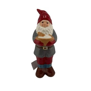 Retired IKEA 205.373.84 Christmas Holiday Winter Gnome with Bowl NWT - Picture 1 of 4