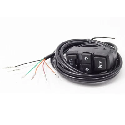 7/8in Motorcycle Handlebar Horn Button Turn Signal Light Controller Switch - Image 1 of 4