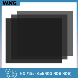 6 Packs Photo Neutral Density Gels Filter Kit 50x40cm ND3 ND6 ND9 for Flashlight - Picture 1 of 14