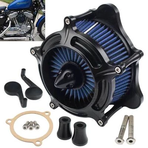 Air Cleaner Intake Filter For Harley Touring Street Glide Road King 2008-2016 FL - Picture 1 of 8