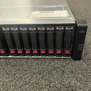 C8R15A- HPE MSA 2040- 2x C8R09A- 717870-001- 24SFF- No Drives- 2x Power Supplies - Picture 1 of 4