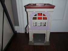 Vintage 1987 Ghostbusters Firehouse Playset Columbia Pictures Kenner Incomplete