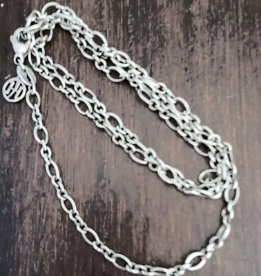 Collar de cadena de eslabones ovalados John Hardy 9,97 gr ~ 22" de largo Foto 1 de 4