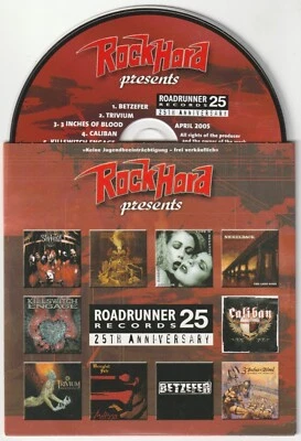 ✪ ROCK HARD Roadrunner Records METAL-MAGAZIN CD-SAMPLER NEUW. TOP NM-VG+ - Bild 1 von 3