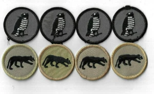 Lot of 8 MIXED LOT Patrol Patches Authentic Ready To Use [PH618] - Picture 1 of 1